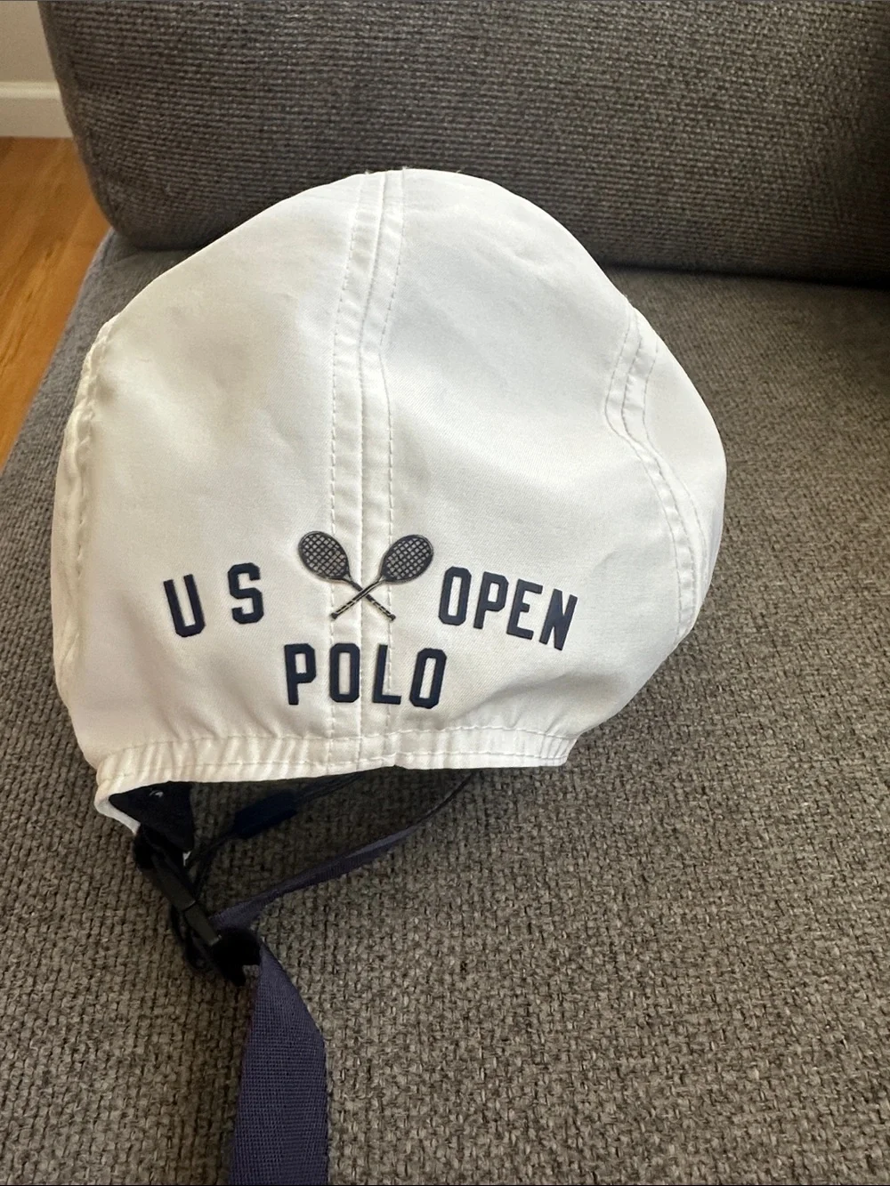 U.S. Polo Assn. Tricolor Polo Cap in White, Navy, Red